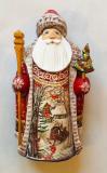 Ukrainian Wooden Santa Clause